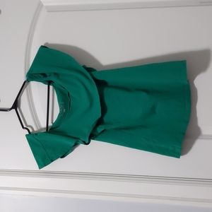 Twik by Simon's Green Shoulderless Blouse